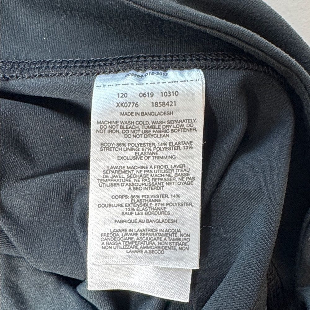 Columbia Women’s Black Cropped Leggings Size Large - Picture 4 of 7